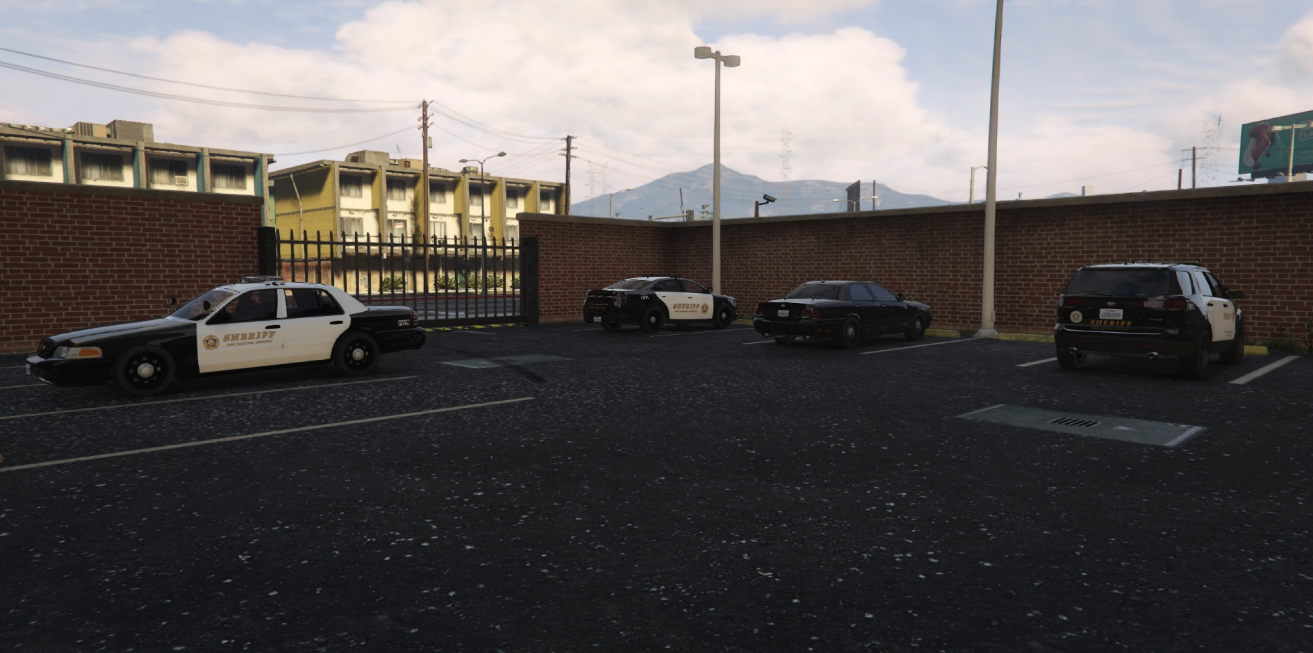Police Officer: Police Station Parking