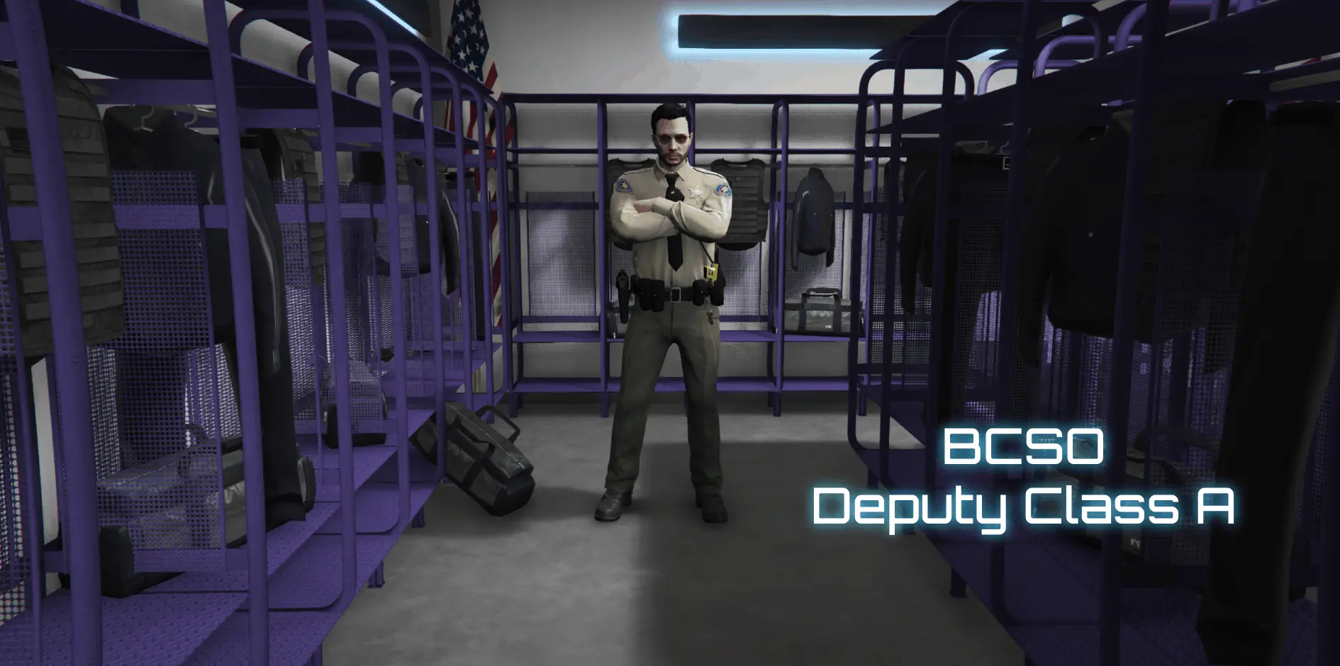 Police Officer: Police Armory Illustration