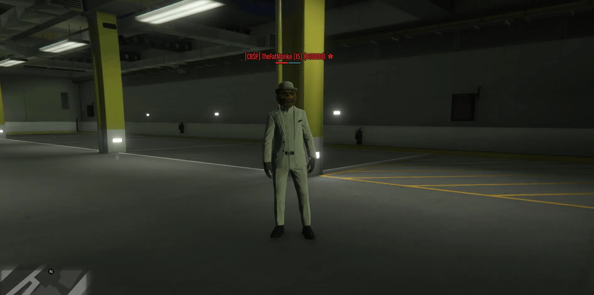 A suspect surrender