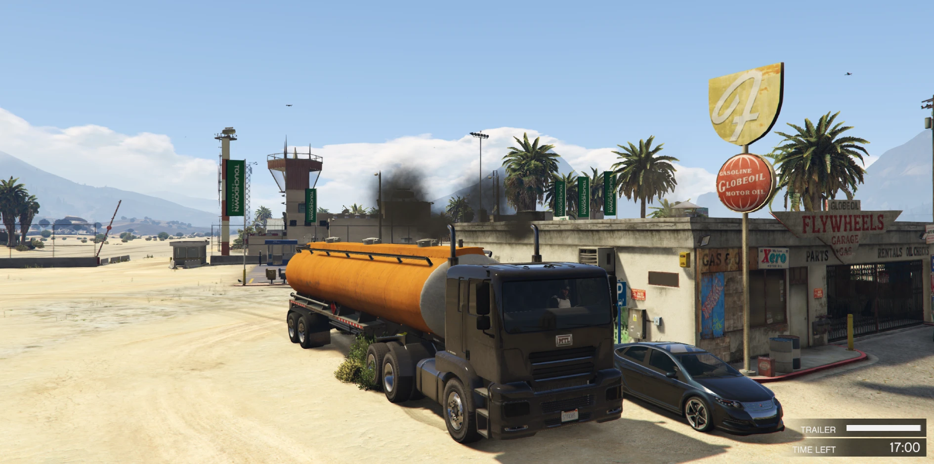 Delivery Driver Gas Dropoff