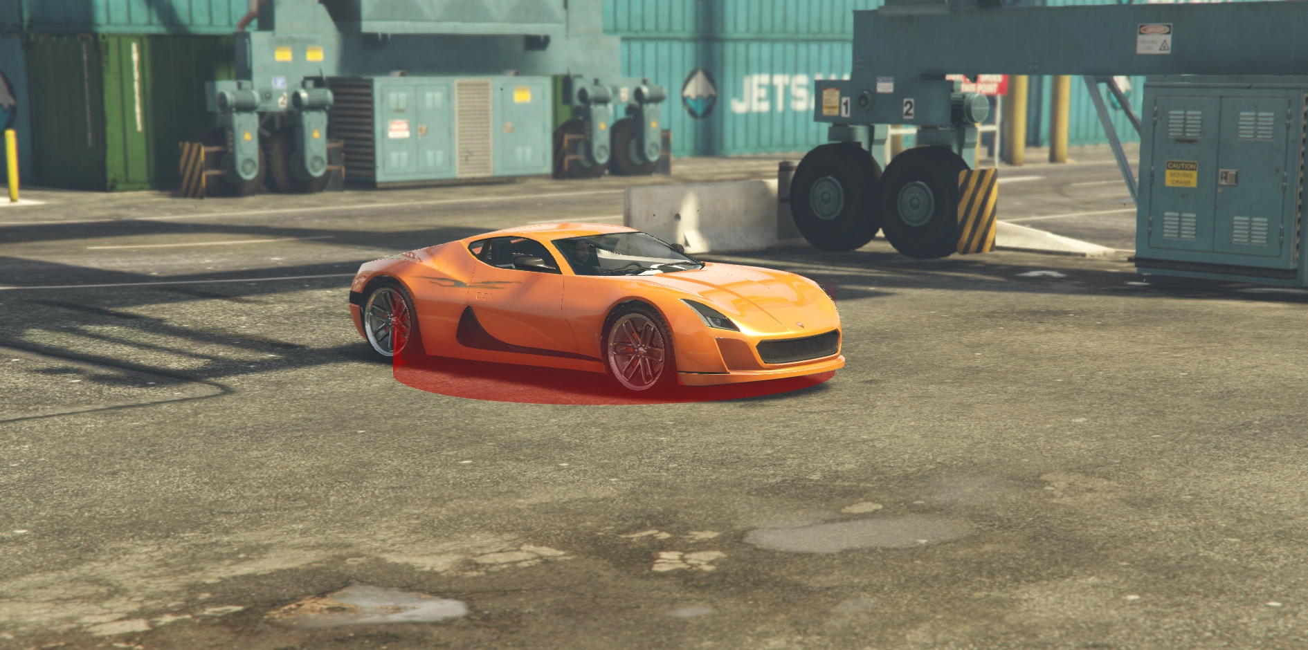 Vehicle Export: Exporting car at the docks