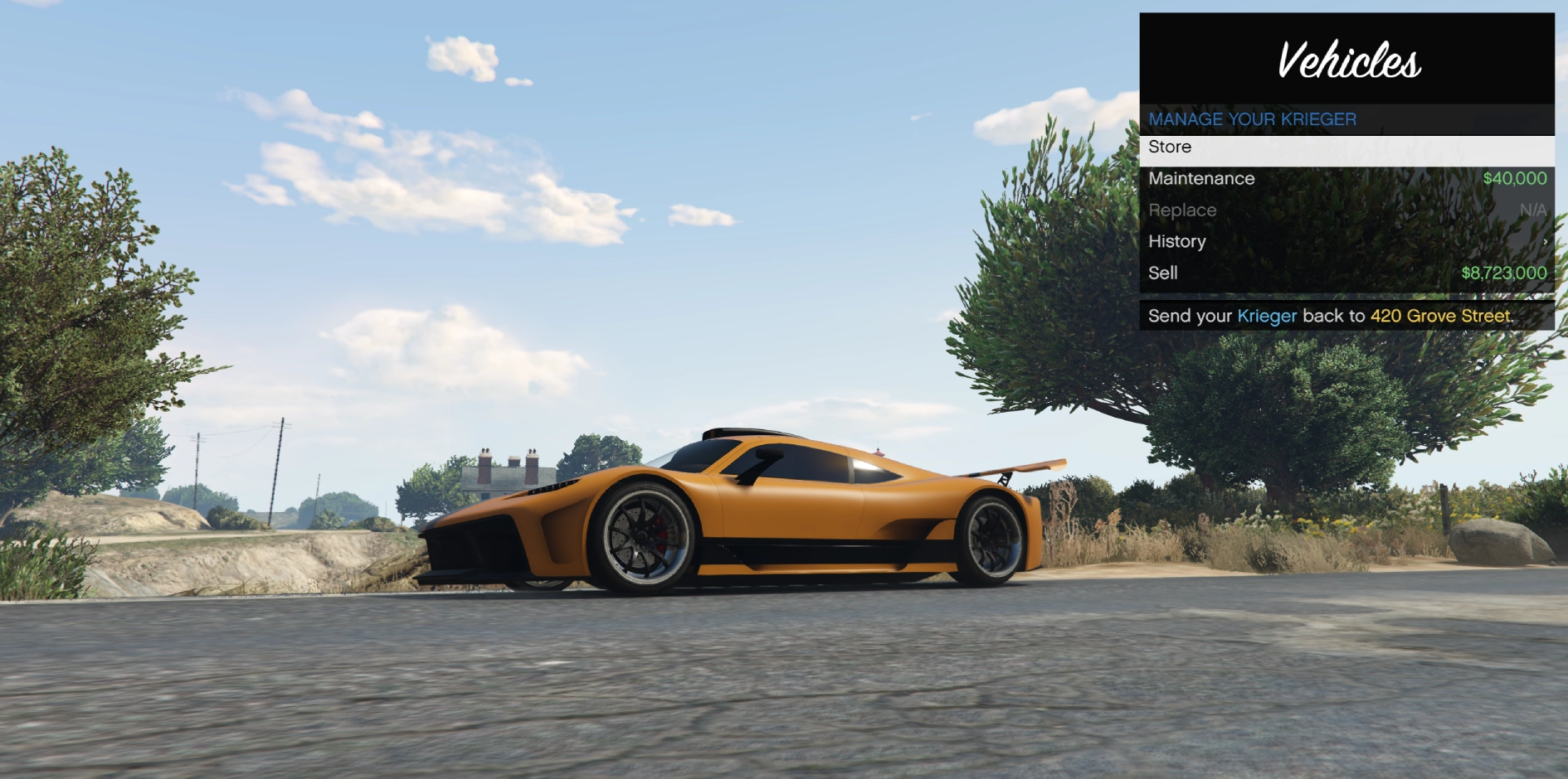 Personal Vehicles: Manage personal vehicle